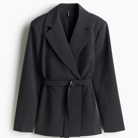 H&M Charcoal Gray Blazer - Picture 5 of 10